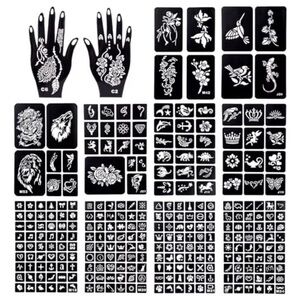 Kids Temporary Tattoo Stencil Set - Black